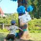 Kinder Basteln und Spielen