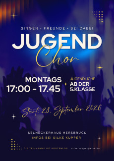 Flyer Jugendchor