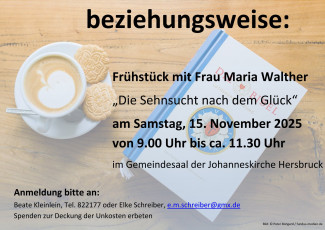 Einladung Frühstück