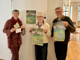 Annette Karwath, Christl Schäfer-Geiger und Thomas Geiger (v.l.n.r.)