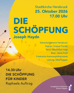 Plakat Schöpfung
