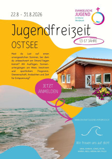 Neues Plakat Jugendfreizeit