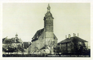 Stadtkirche und Amtsgericht Hersbruck