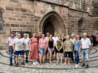 Die Altensittenbacher Bläserinnen und Bläser