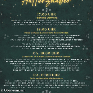 Hüttenzauber Programm